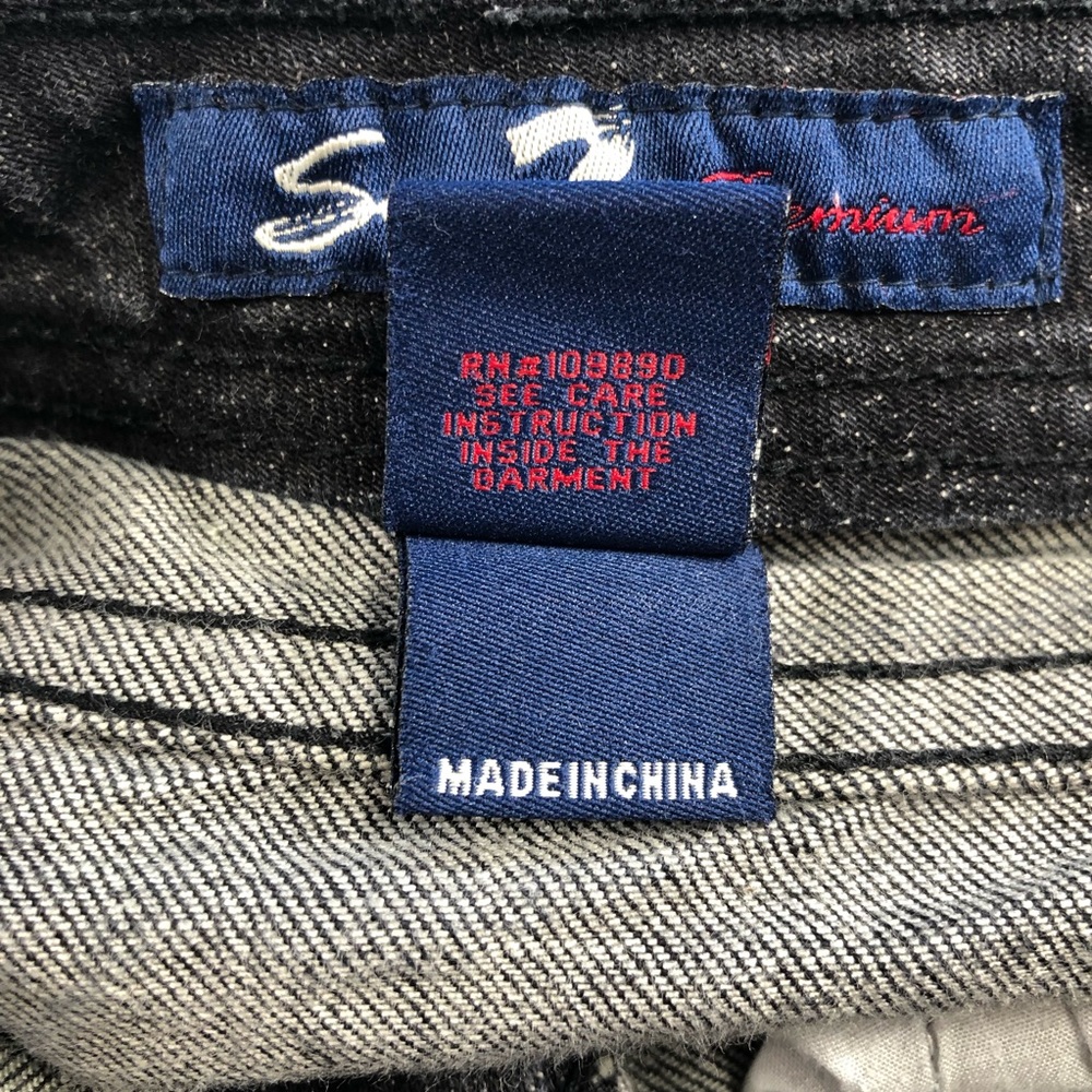Seven7, Black Flare Jeans, Size 28 - Picture 13 of 16